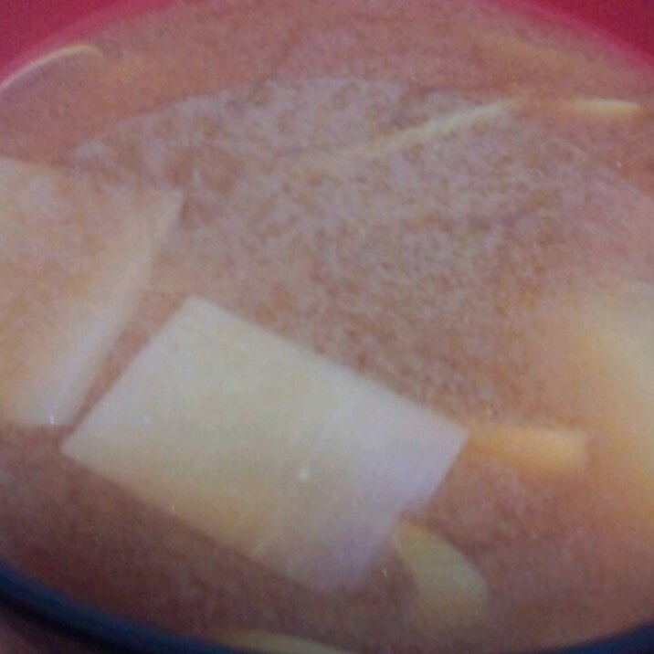 生姜ワンタン味噌汁